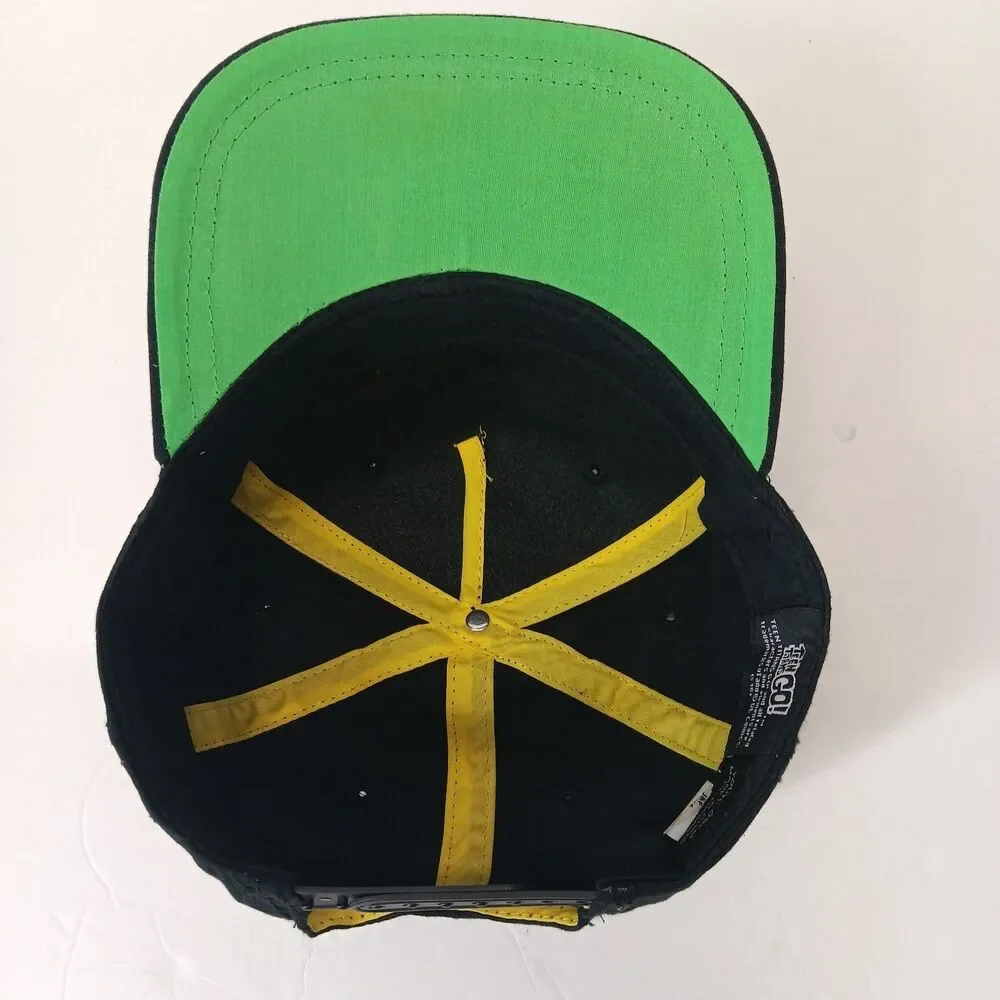 Cartoon Network Teen Titans Go! Youth OSFM SnapBack Hat Cap Black 1 Pair Socks